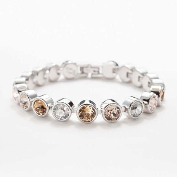 SAND Ice Bracelet by Touchstone Crystal by Swarovski‎ ✨ New in box - Picture 1 of 2